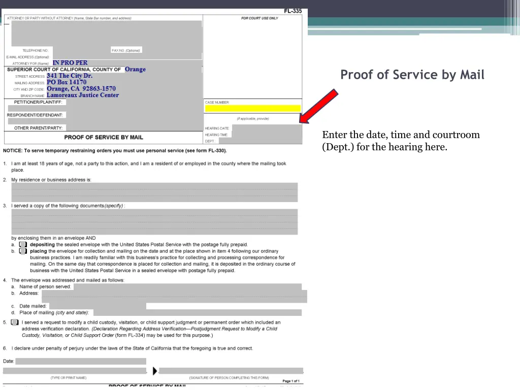 proof of service by mail 2