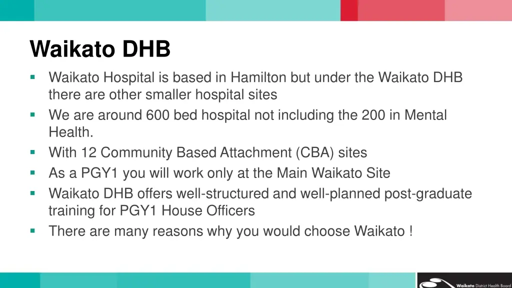 waikato dhb waikato hospital is based in hamilton