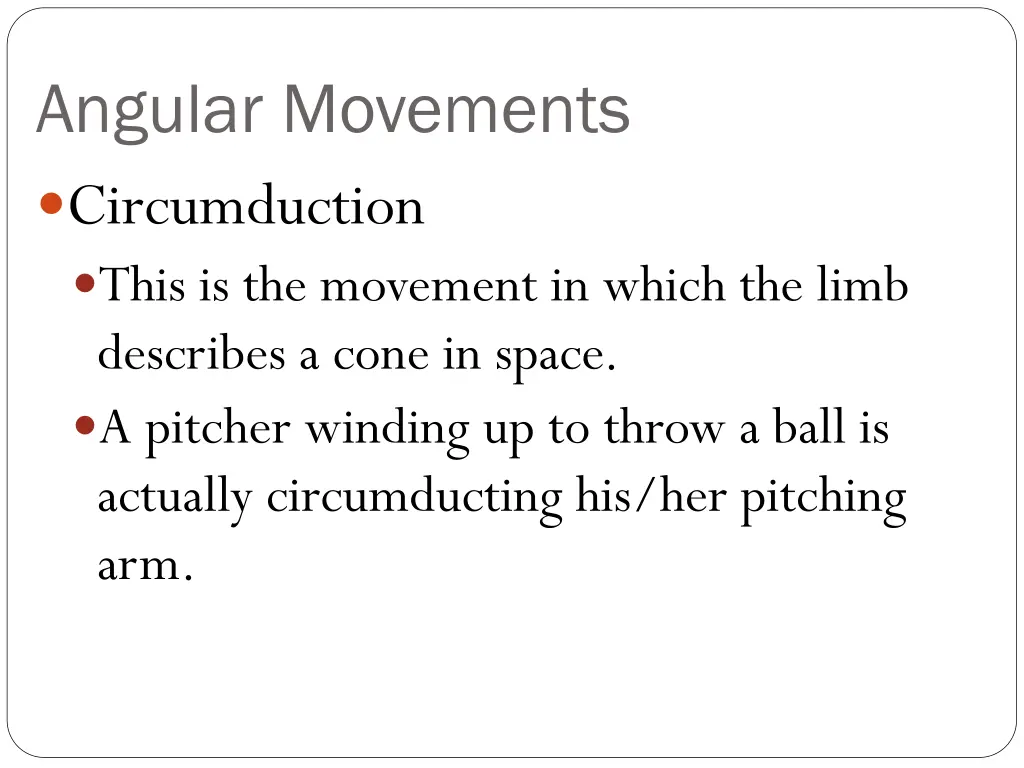 angular movements circumduction this