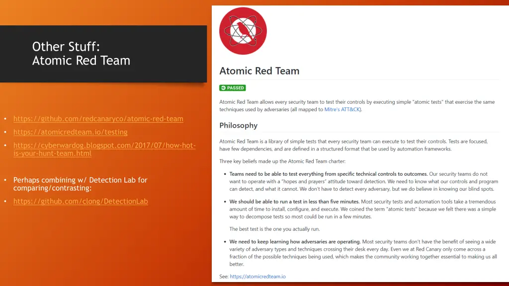 other stuff atomic red team