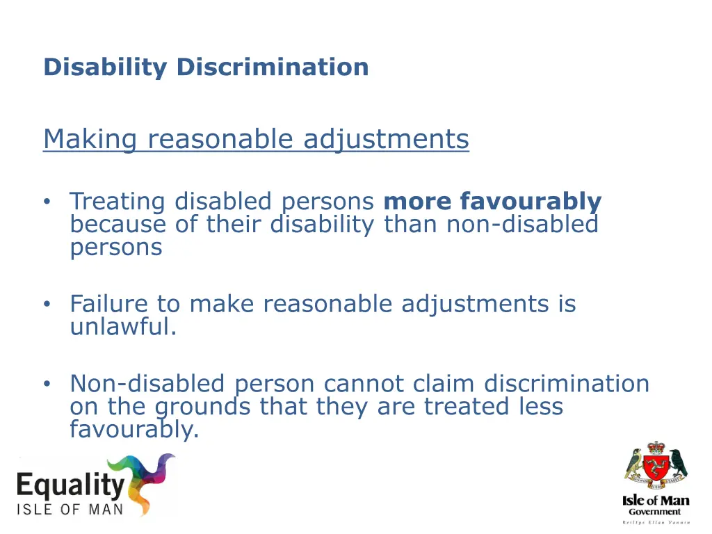 disability discrimination