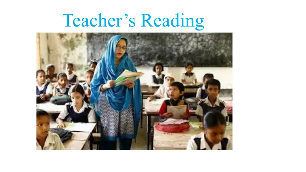 teacher s reading