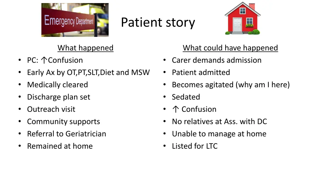 patient story