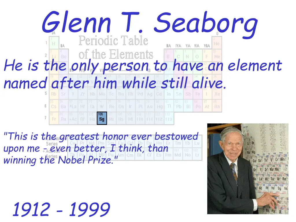 glenn t seaborg