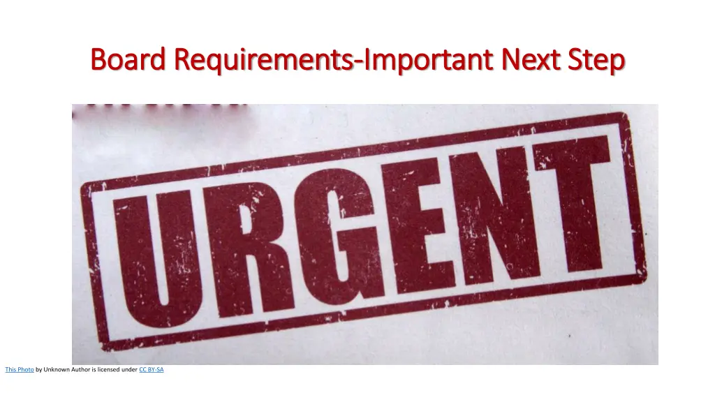 board requirements board requirements important