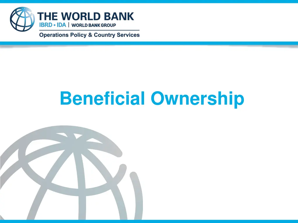 beneficial ownership