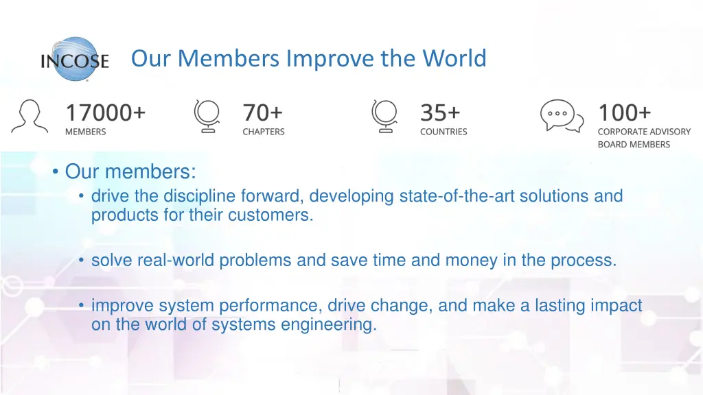 our members improve the world