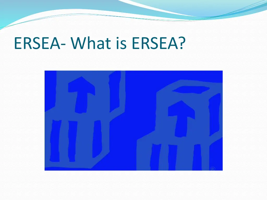 ersea what is ersea