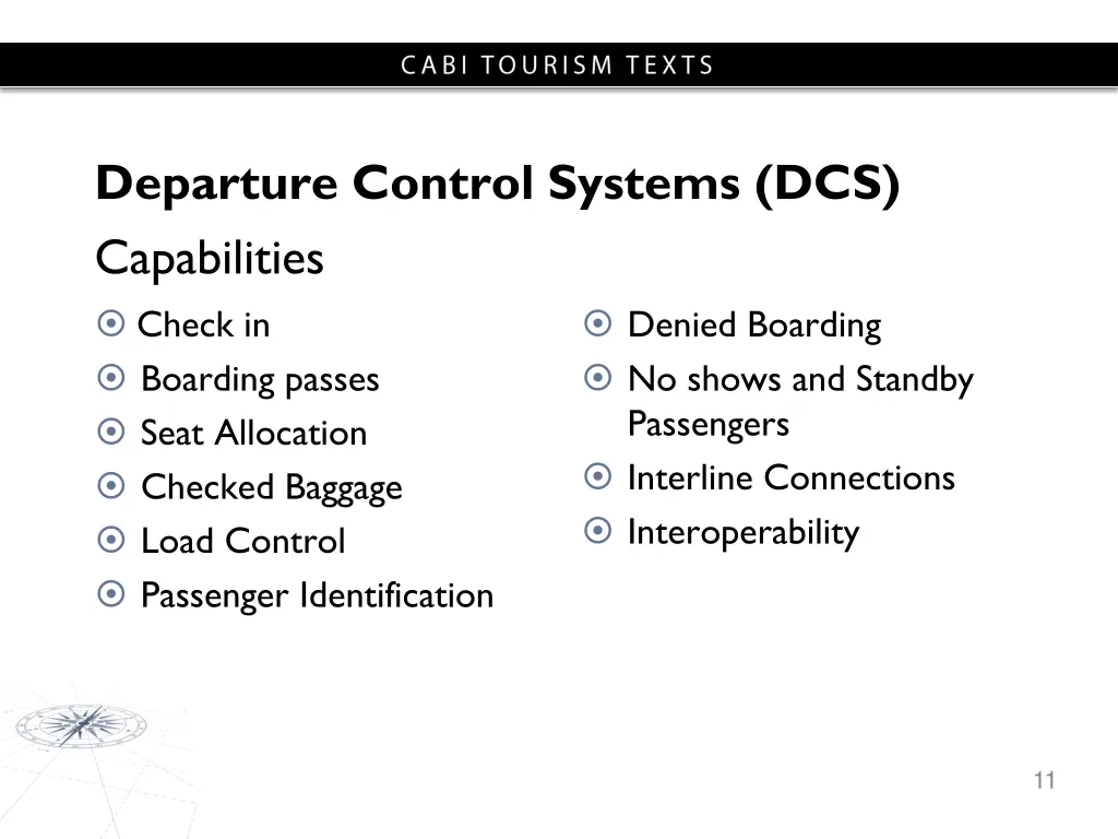 departure control systems dcs capabilities check