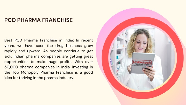 pcd pharma franchise