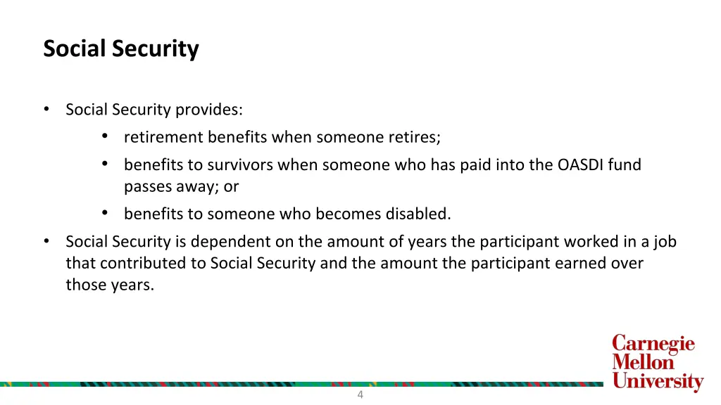 social security