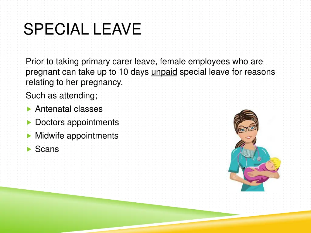 special leave