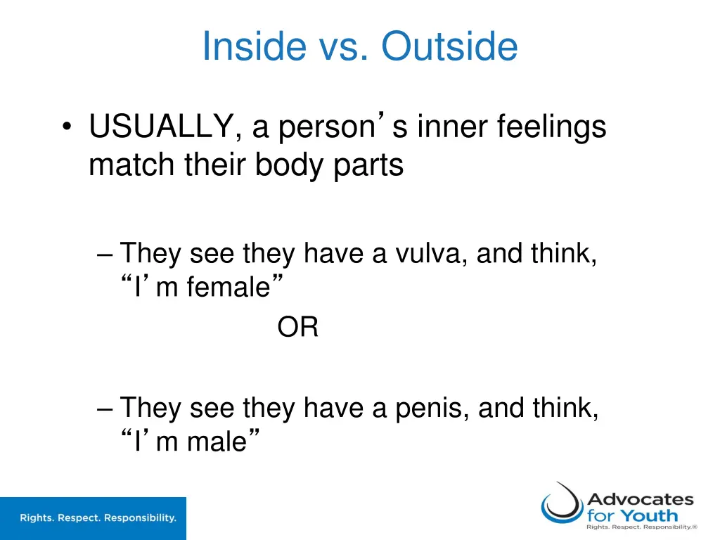 inside vs outside