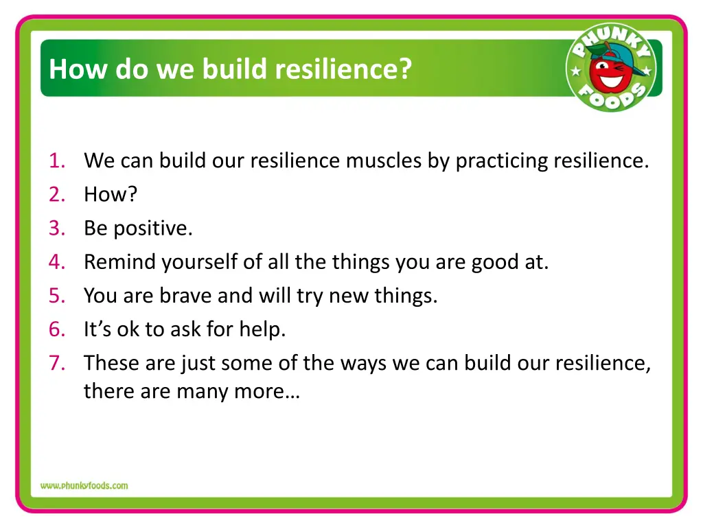 how do we build resilience