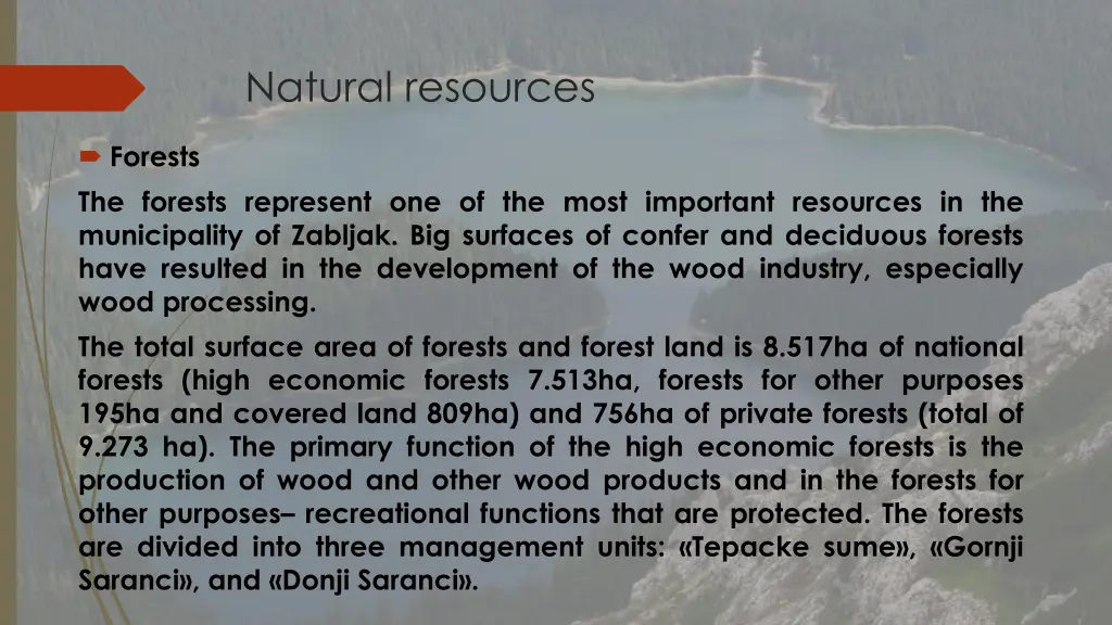 natural resources 1