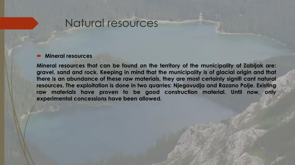 natural resources 2