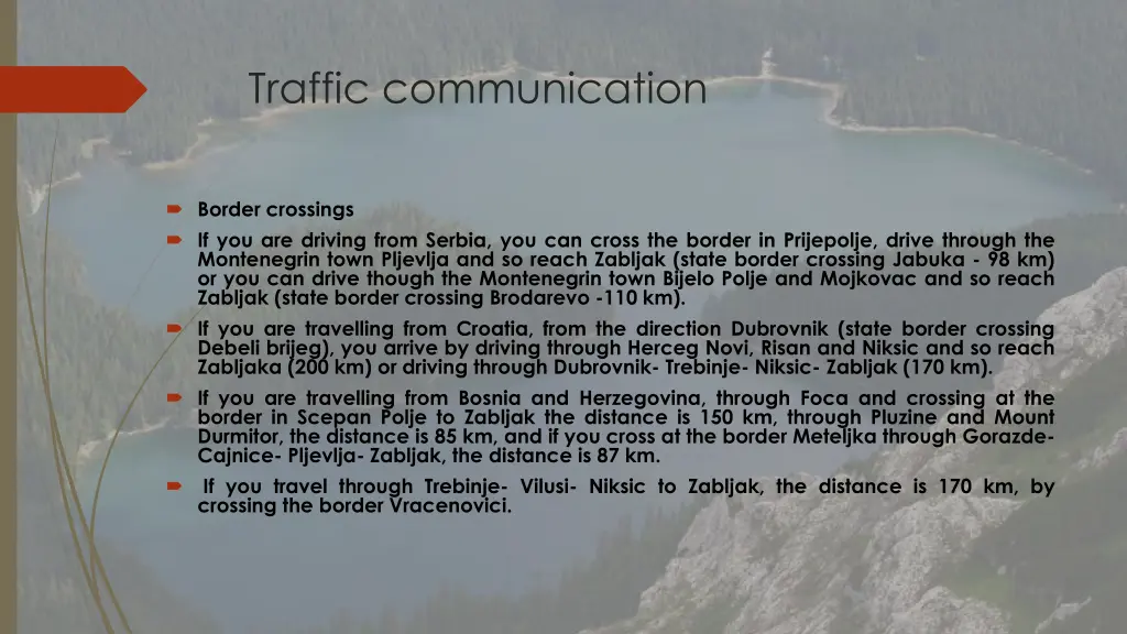 traffic communication 1