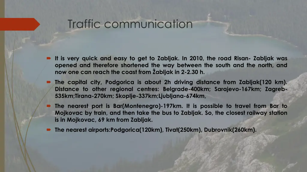 traffic communication