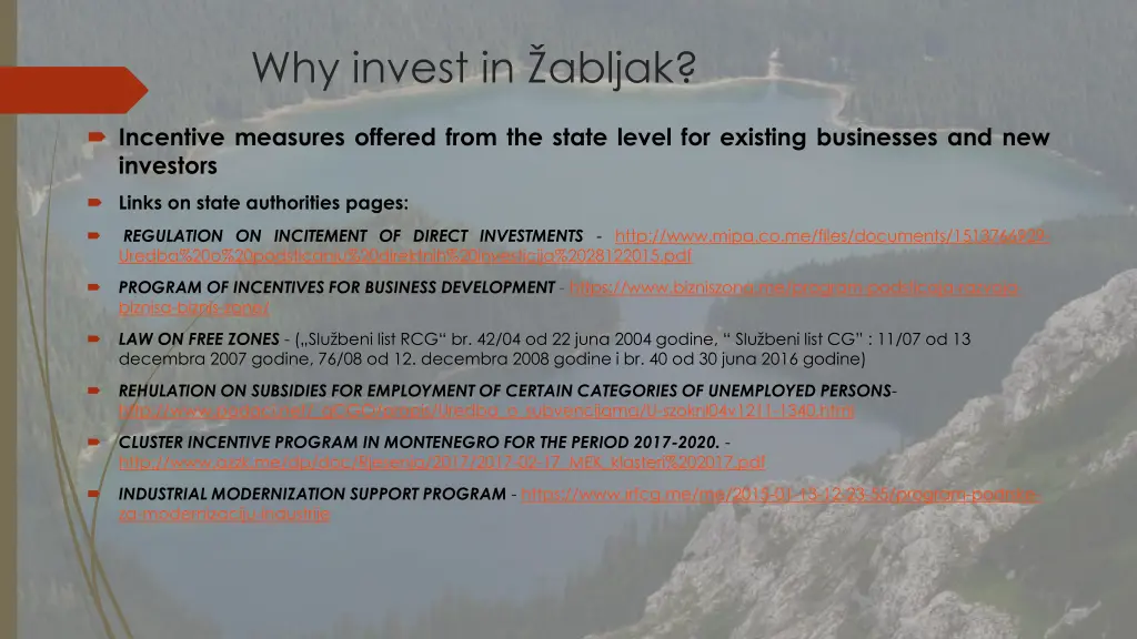 why invest in abljak 2