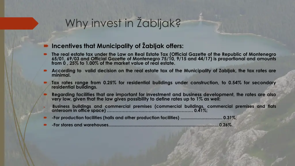 why invest in abljak 4