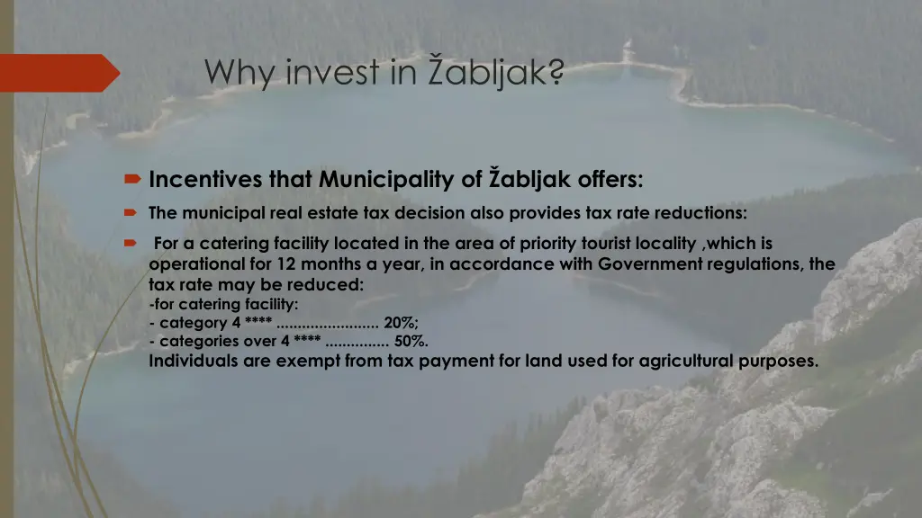 why invest in abljak 5