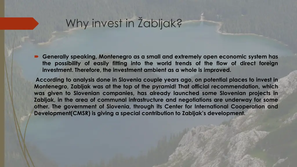 why invest in abljak