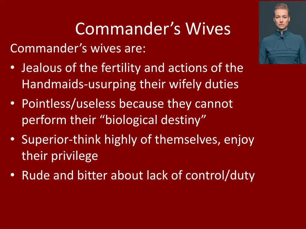 commander s wives commander s wives are jealous