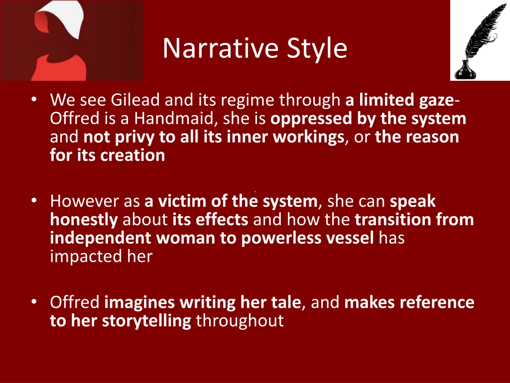 narrative style