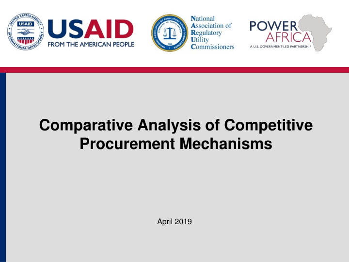 comparative analysis of competitive procurement