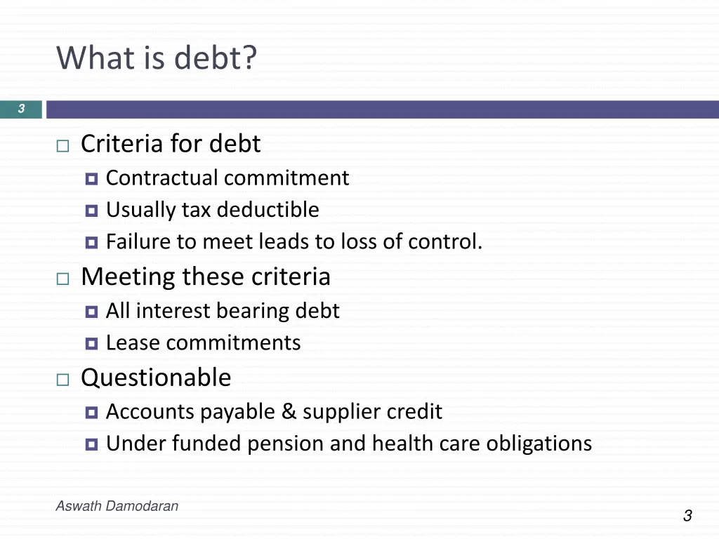 what is debt