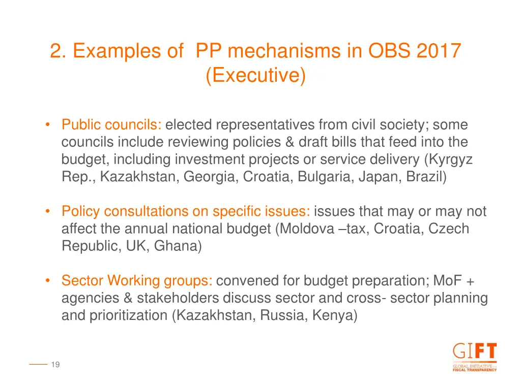 2 examples of pp mechanisms in obs 2017 executive