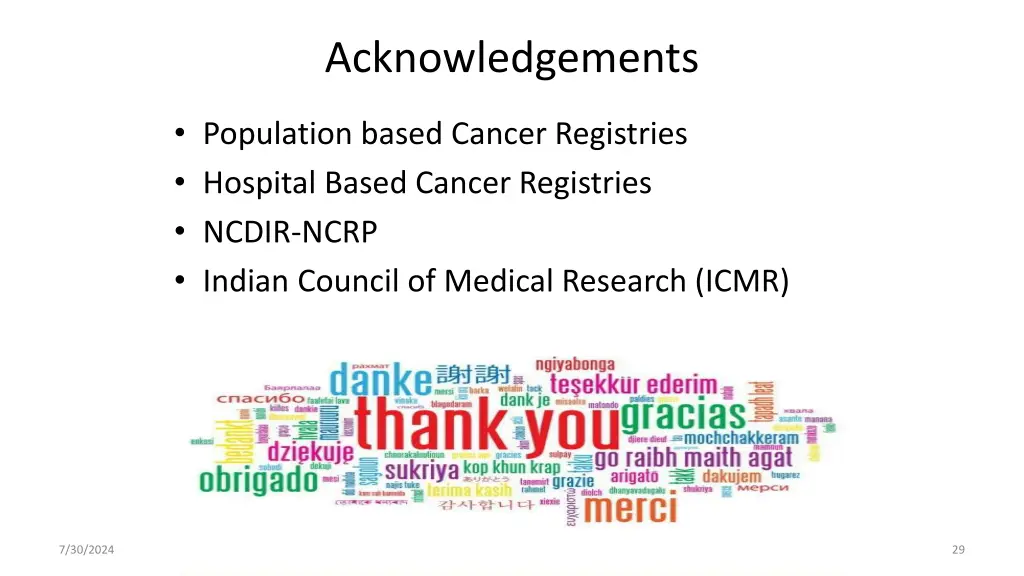 acknowledgements