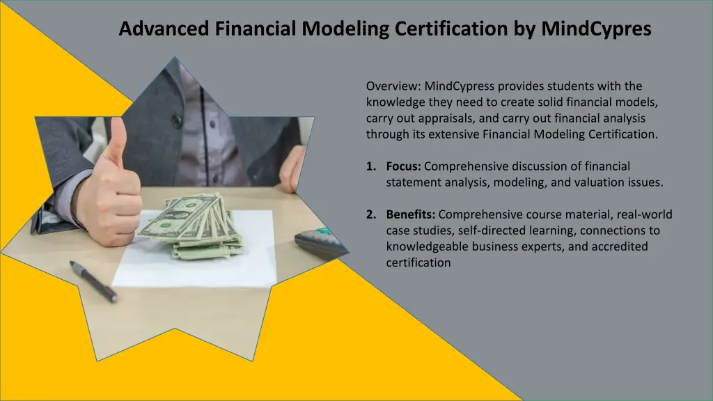 advanced financial modeling certification