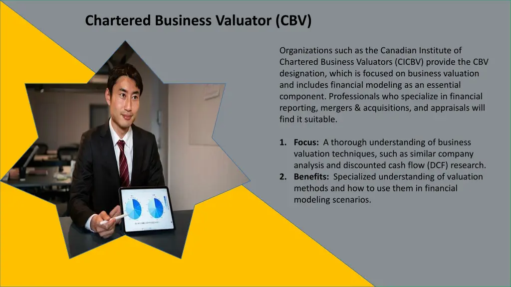 chartered business valuator cbv