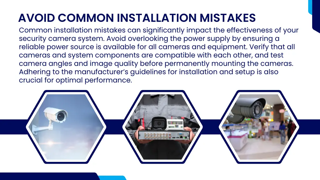 avoid common installation mistakes