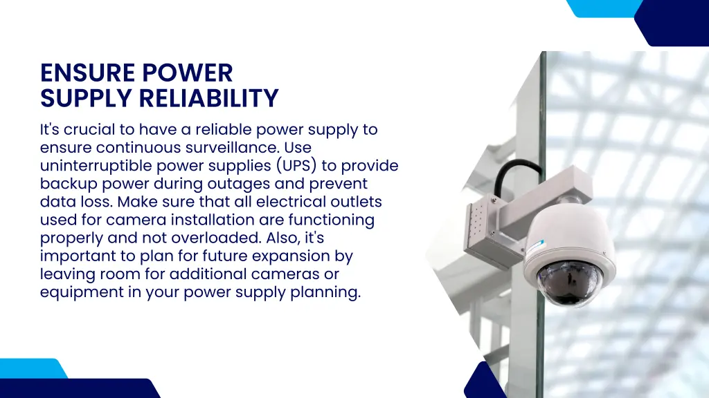 ensure power supply reliability