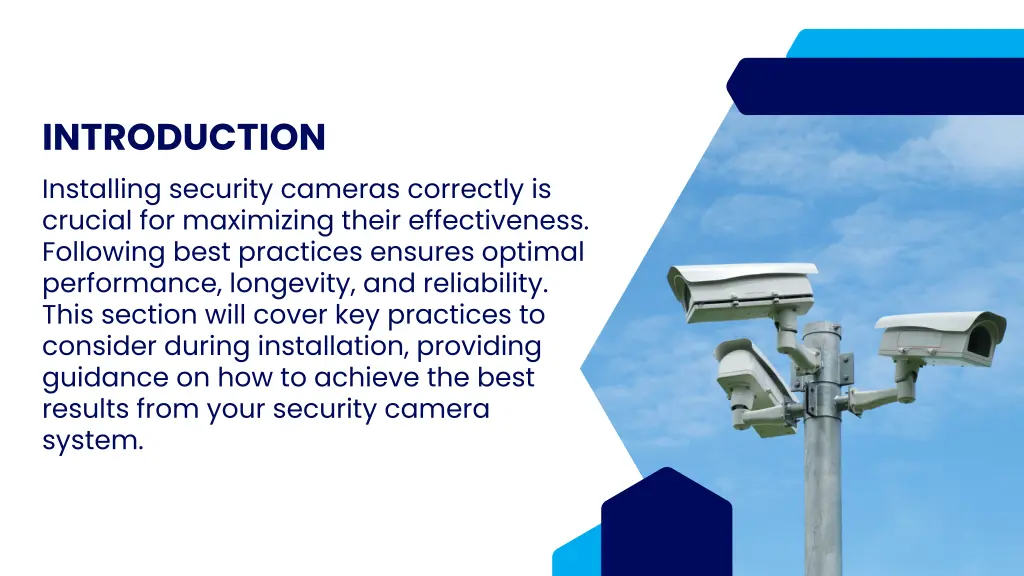 introduction installing security cameras