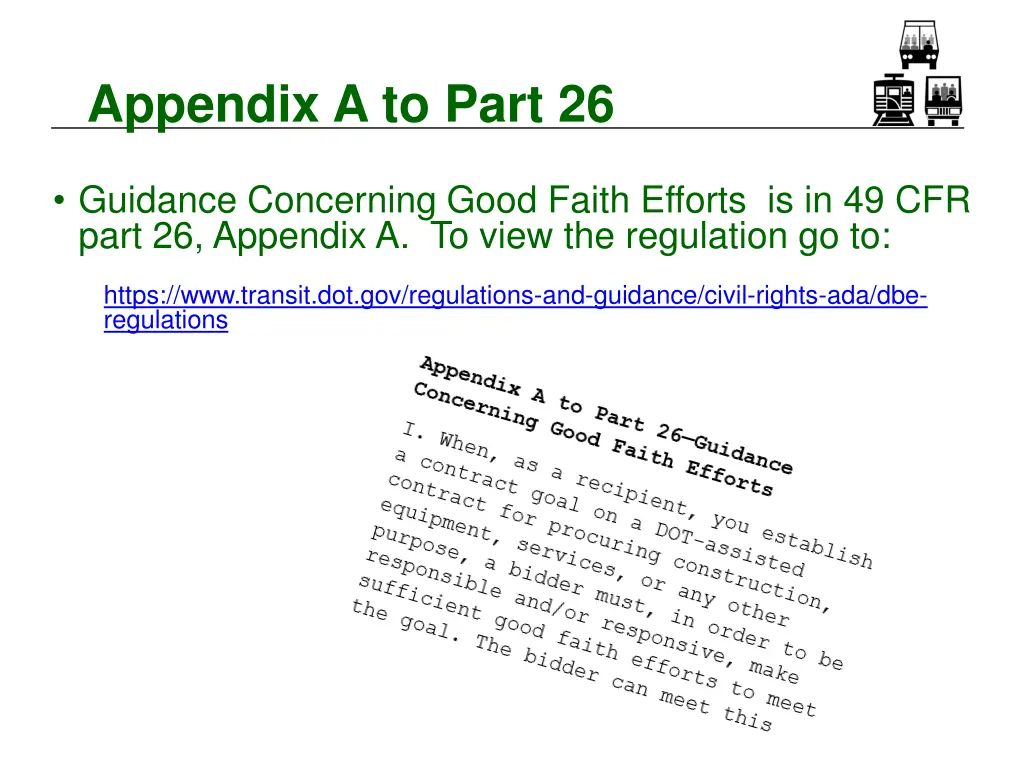 appendix a to part 26