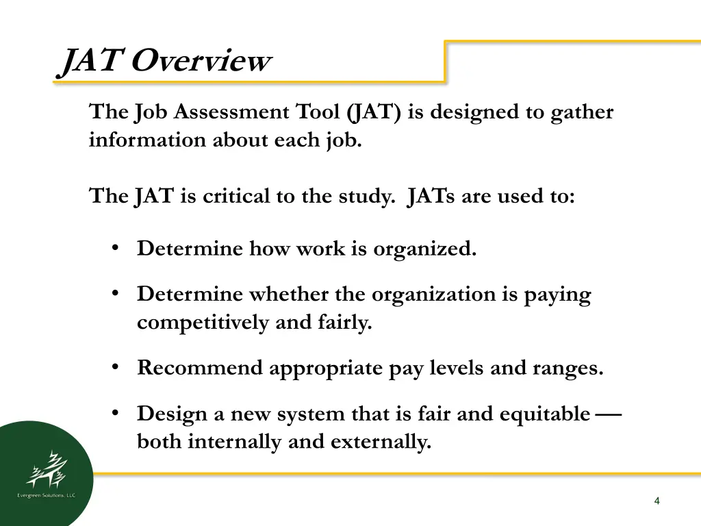 jat overview