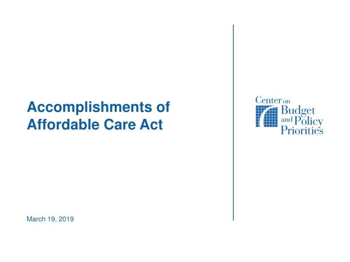 accomplishments of affordable care act