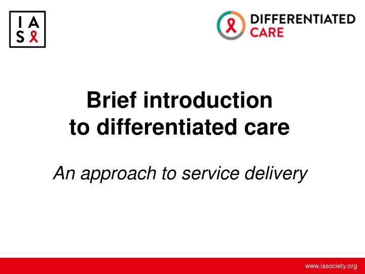 brief introduction to differentiated care