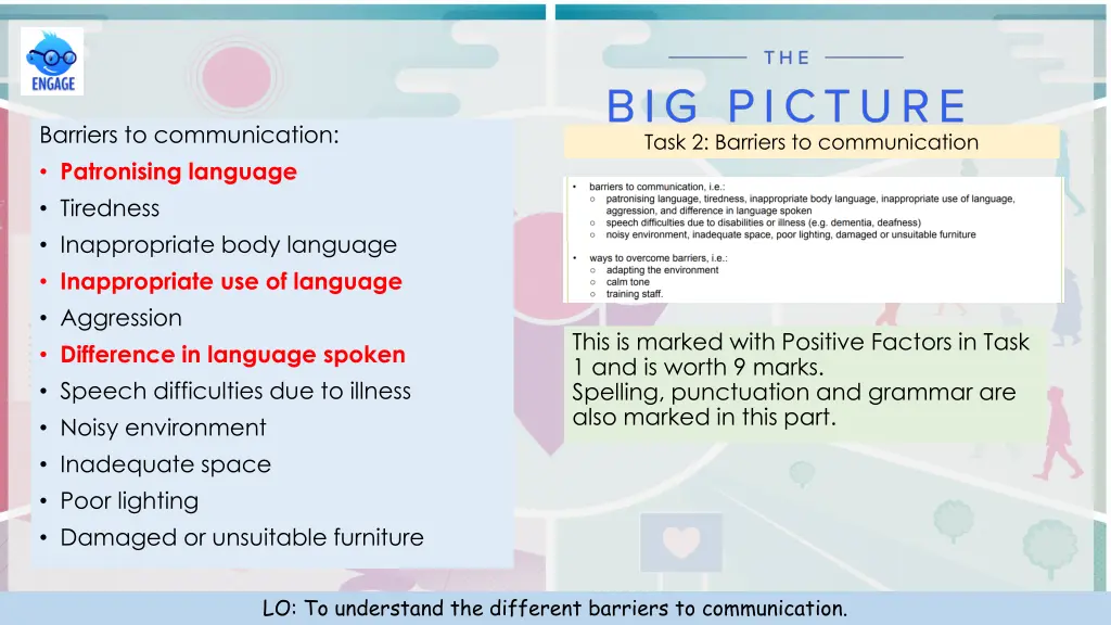 barriers to communication patronising language