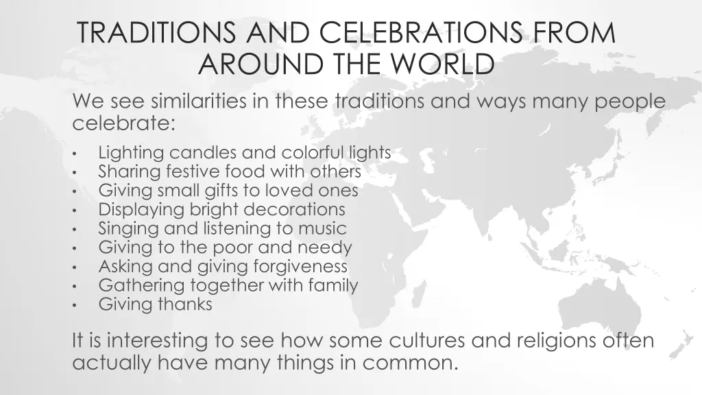 traditions and celebrations from around the world 6