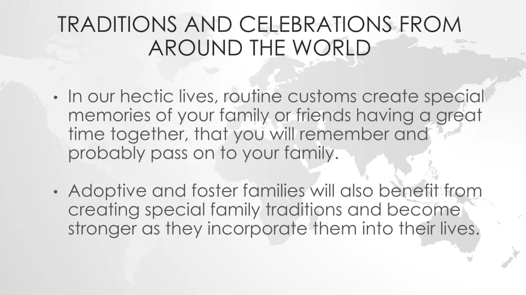 traditions and celebrations from around the world 9