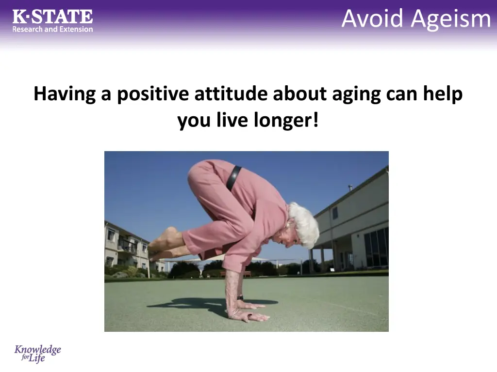 avoid ageism