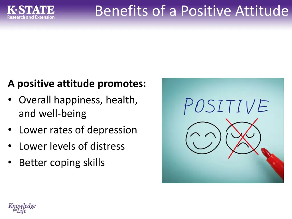 benefits of a positive attitude