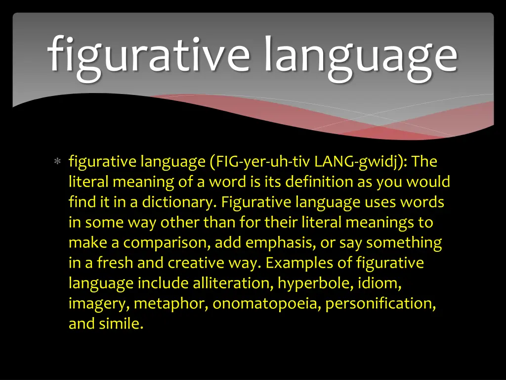 figurative language 1