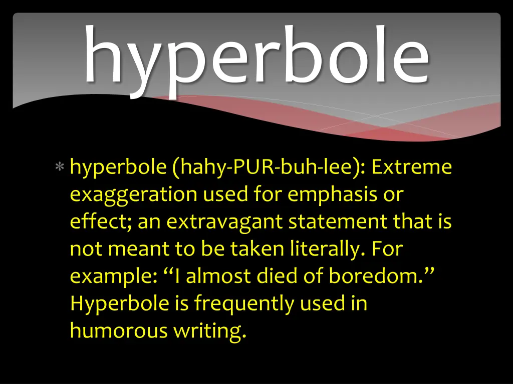 hyperbole