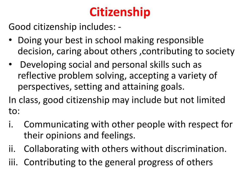 citizenship