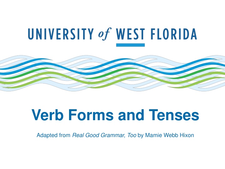 verb forms and tenses